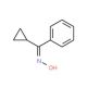 (Z)-cyclopropyl(phenyl)methanone oxime - chemical structure image