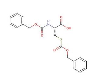 Z-Cys(Z)-OH (CAS 57912-35-3) - chemical structure image