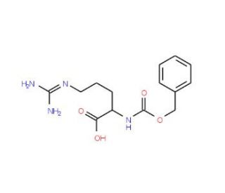 Z-D-Arg-OH (CAS 6382-93-0) - chemical structure image