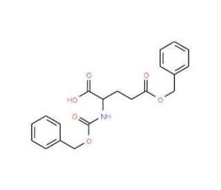 Z-D-glutamic acid-gamma-benzyl ester (CAS 59486-73-6) - chemical structure image