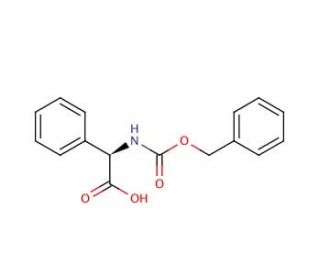 Z-D-Phg-OH (CAS 17609-52-8) - chemical structure image