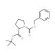 Z-D-proline t-butyl ester (CAS 201206-00-0) - chemical structure image