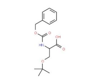 Z-D-Ser(tBu)-OH (CAS 65806-90-8) - chemical structure image