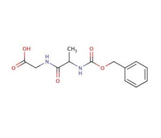 Z-DL-Ala-Gly-OH (CAS 2503-31-3) - chemical structure image