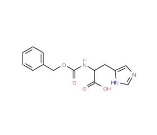 Z-DL-histidine (CAS 19728-57-5) - chemical structure image