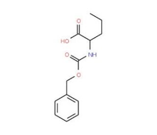 Z-DL-Nva-OH (CAS 21691-43-0) - chemical structure image
