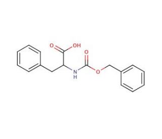 Z-DL-Phe-OH (CAS 3588-57-6) - chemical structure image