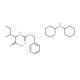 Z-Ile-OH (dicyclohexylammonium) salt (CAS 26699-00-3) - chemical structure image