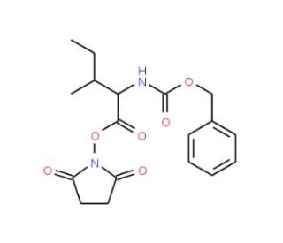 Z-Ile-OSu (CAS 3391-99-9) - chemical structure image