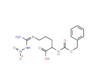 Z-L-Arg(NO2)-OH (CAS 2304-98-5) - chemical structure image