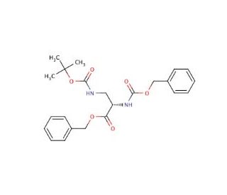 Z-L-Dap(Boc)-Obn - chemical structure image