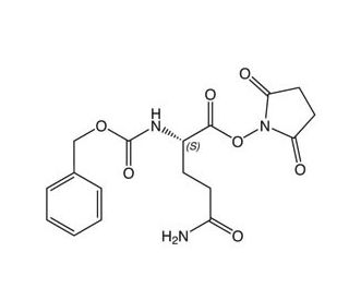 Z-L-Gln-OSu (CAS 34078-85-8) - chemical structure image