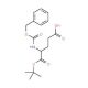 Z-L-glutamic acid alpha-tert-butyl ester (CAS 5891-45-2) - chemical structure image