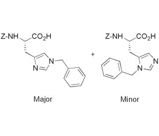 Z-L-histidine benzyl ester (CAS 21929-66-8) - chemical structure image