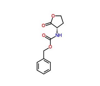 Z-L-homoserine lactone (CAS 35677-89-5) - chemical structure image
