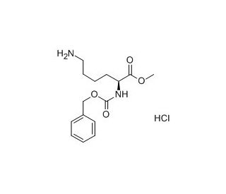 Z-L-lysine methyl ester hydrochloride (CAS 26348-68-5) - chemical structure image