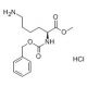 Z-L-lysine methyl ester hydrochloride (CAS 26348-68-5) - chemical structure image