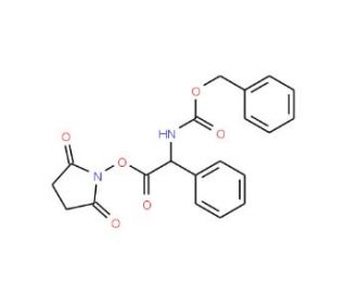 Z-L-Phg-OSu (CAS 146118-22-1) - chemical structure image