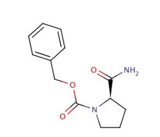 Z-L-Prolinamide (CAS 62937-47-7) - chemical structure image