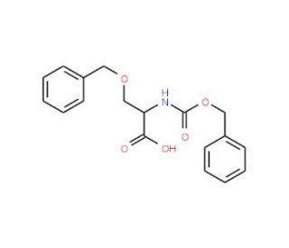 Z-L-Ser(Bzl)-OH (CAS 20806-43-3) - chemical structure image