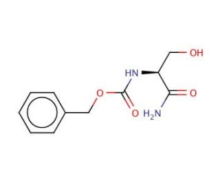 Z-L-serine amide (CAS 70897-15-3) - chemical structure image