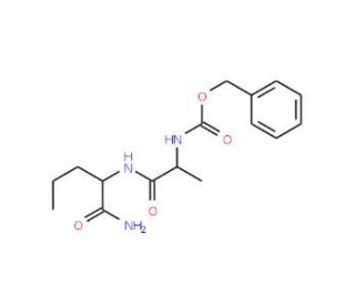 Z-Nepsilon-acetyl-L-Lysine amide (CAS 218938-54-6) - chemical structure image