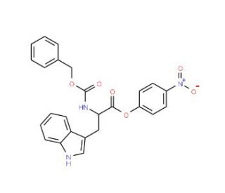 Z-Trp-ONp (CAS 16624-64-9) - chemical structure image
