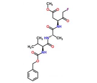 Z-VAD(OMe)-FMK (CAS 187389-52-2) - chemical structure image