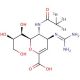 Zanamivir-13C,15N2 的分子结构 Zanamivir-13C,15N2 - chemical structure image