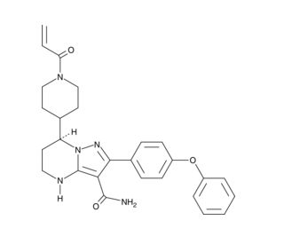 Zanubrutinib (CAS 1691249-45-2) - chemical structure image