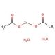 Zinc acetate dihydrate (CAS 5970-45-6) - chemical structure image