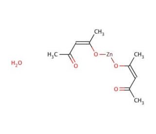 Zinc acetylacetonate (CAS 108503-47-5) - chemical structure image