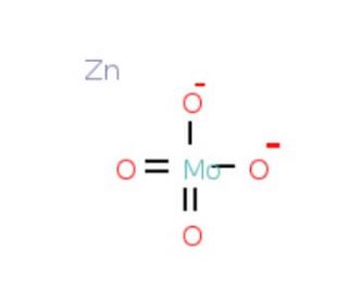 Zinc molybdenum oxide (CAS 13767-32-3) - chemical structure image