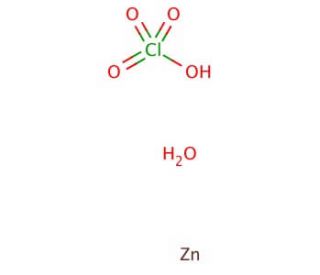 Zinc perchlorate hexahydrate (CAS 10025-64-6) - chemical structure image