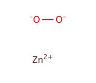 Zinc peroxide (CAS 1314-22-3) - chemical structure image