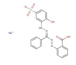 Zincon sodium salt (CAS 56484-13-0) - chemical structure image