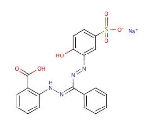 Zincon sodium salt hydrate (CAS 62625-22-3) - chemical structure image