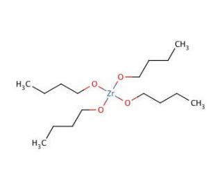Zirconium(IV) butoxide solution (CAS 1071-76-7) - chemical structure image