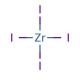 Zirconium(IV) iodide (CAS 13986-26-0) - chemical structure image
