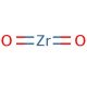 Zirconium(IV) oxide (CAS 1314-23-4) - chemical structure image