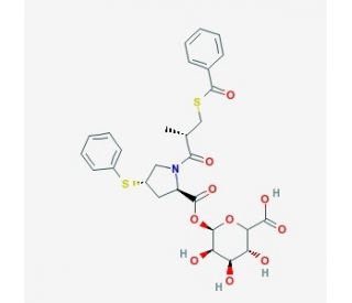 Zofenopril Acyl-&beta;-D-glucuronide - chemical structure image