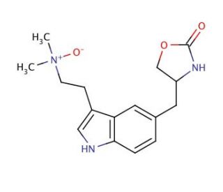 Zolmitriptan N-Oxide (CAS 251451-30-6) - chemical structure image