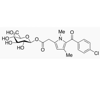 Zomepirac acyl-O-&beta;-D-glucuronide (CAS 75871-31-7) - chemical structure image