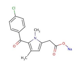 Zomepirac sodium salt (CAS 64092-48-4) - chemical structure image