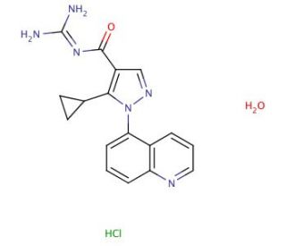 Zoniporide hydrochloride (CAS 241800-98-6) - chemical structure image