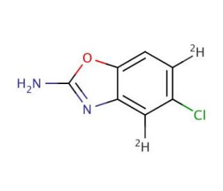Zoxazolamine-d2 (CAS 24160-33-6) - chemical structure image